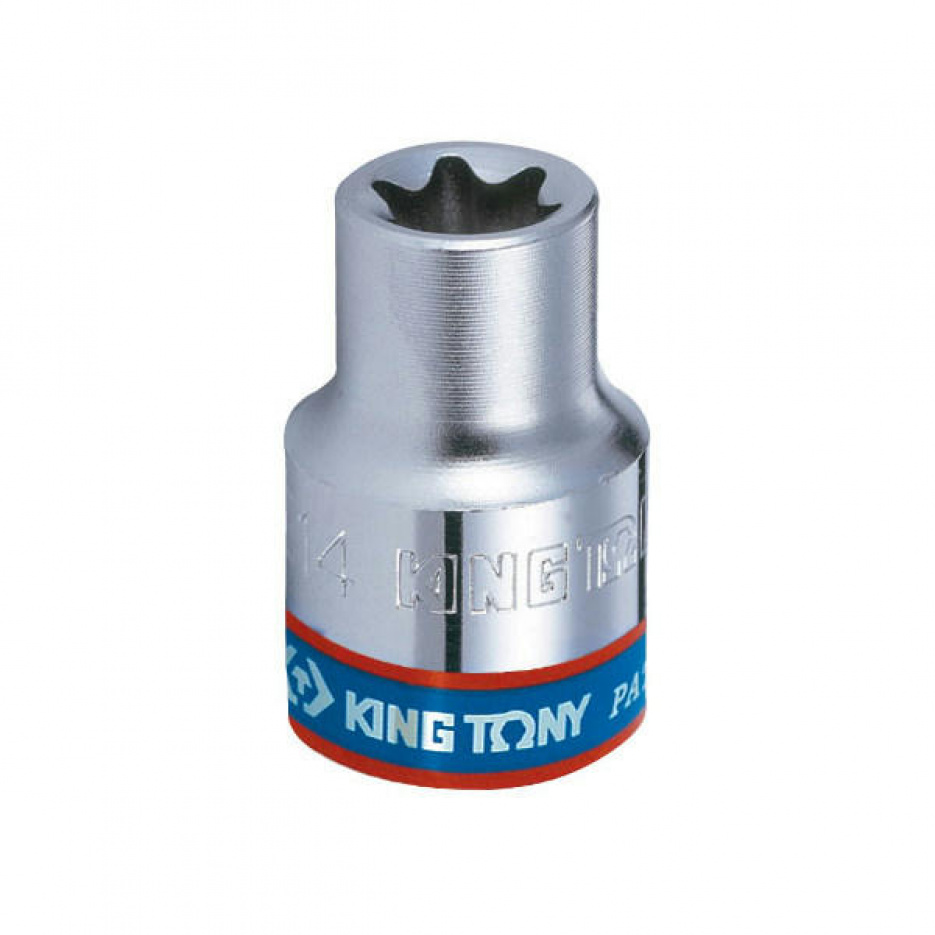 Головка торцевая TORX Е-стандарт 3/8", E12, L = 28 мм KING TONY 337512M